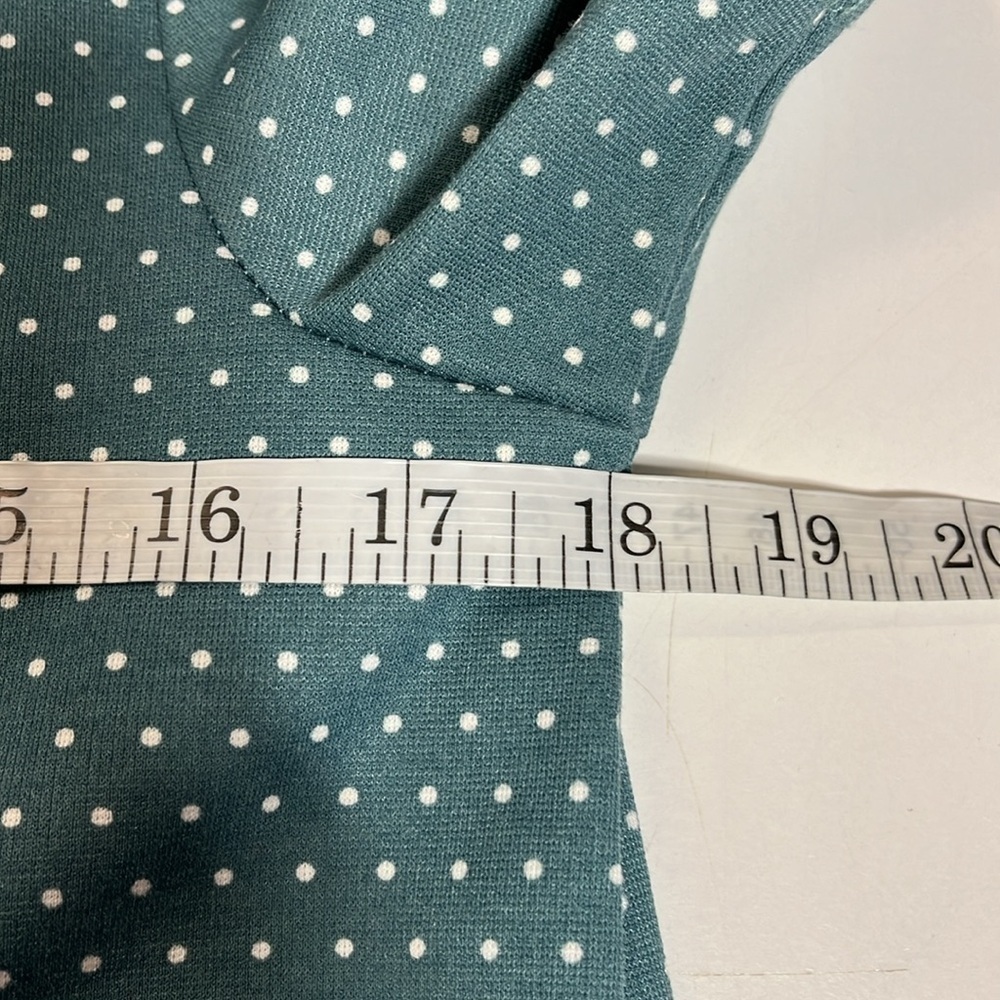 Ichi Kate Spot Polka Dot Short Sleeve Shift Dress, size M - Picture 10 of 11